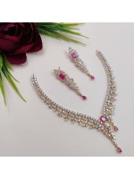Exquisite American Diamond Necklace 